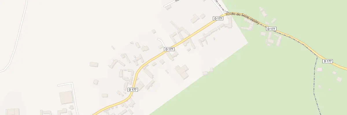Plan du 782 Rte de Saint Valery à Lanchères