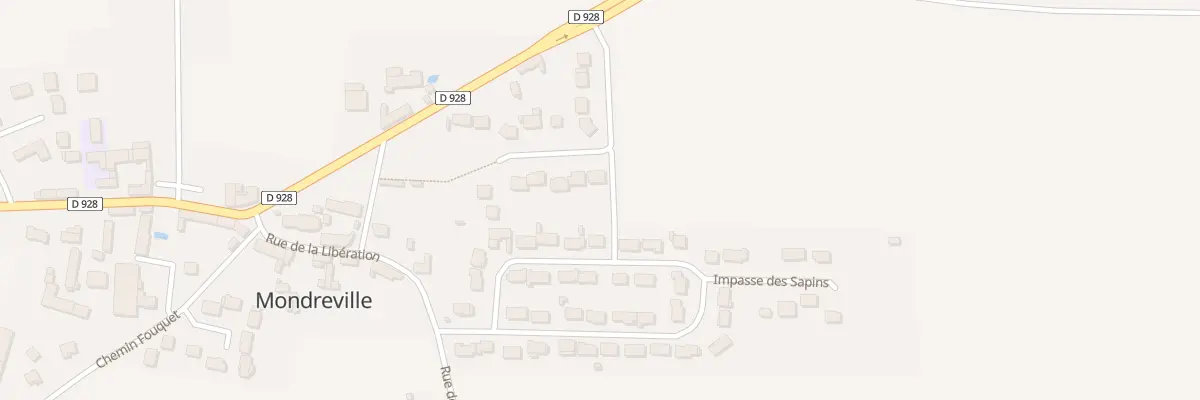 Plan du 2 Che du Vieux Puits à Mondreville