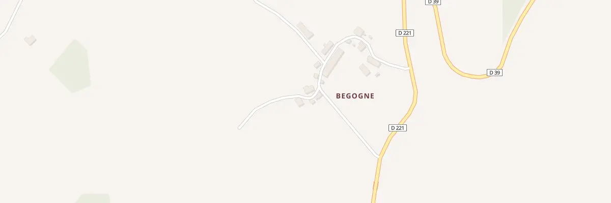 Plan du 5063 Begogne à Roziers-Saint-Georges