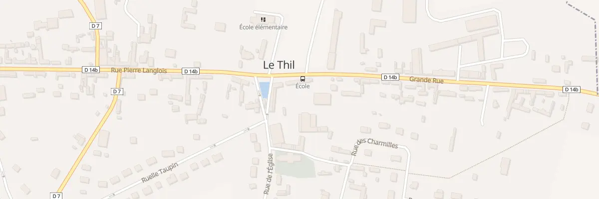 Plan du 42 Gr Grande Rue au Thil