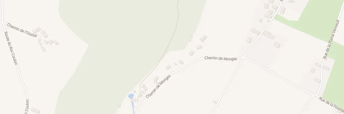 Plan du 176 Che de Monges à Saint-Sozy