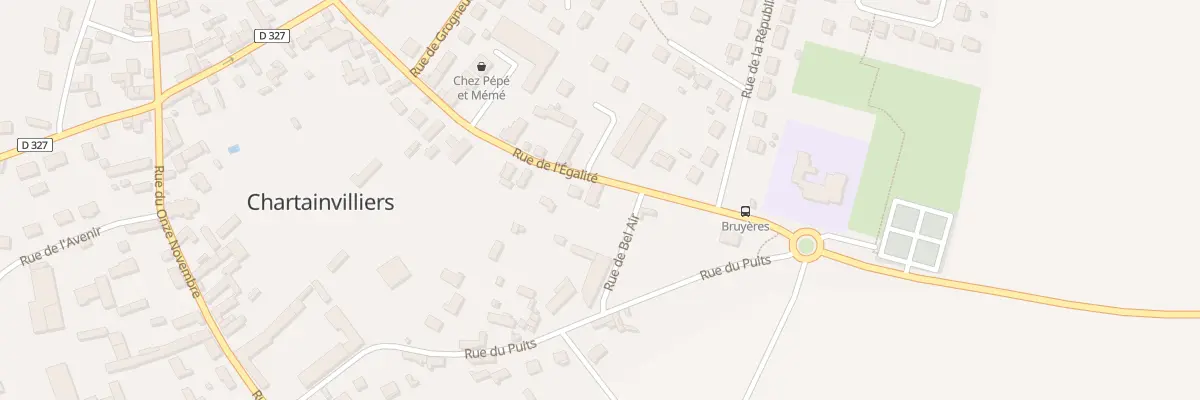 Plan du 28 Rue de l’Egalité à Chartainvilliers