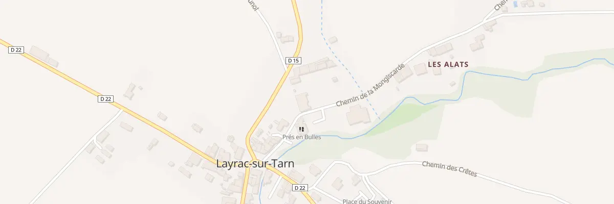 Plan du 149 Che de la Mongiscarde à Layrac-sur-Tarn