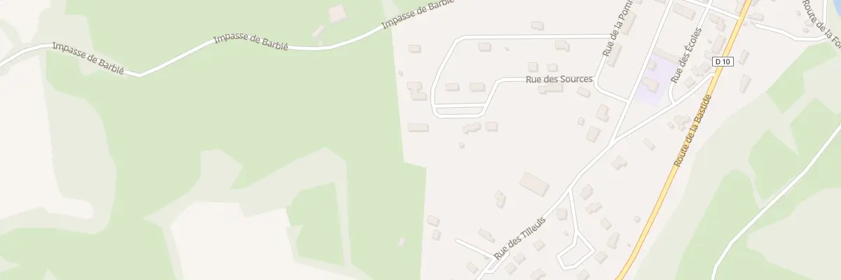 Plan du 286 Rue des Sources à Montfaucon