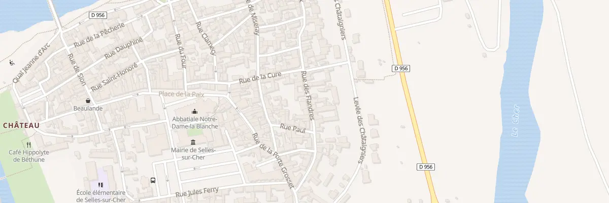 Plan du 26 Rue de Flandres à Selles-sur-Cher