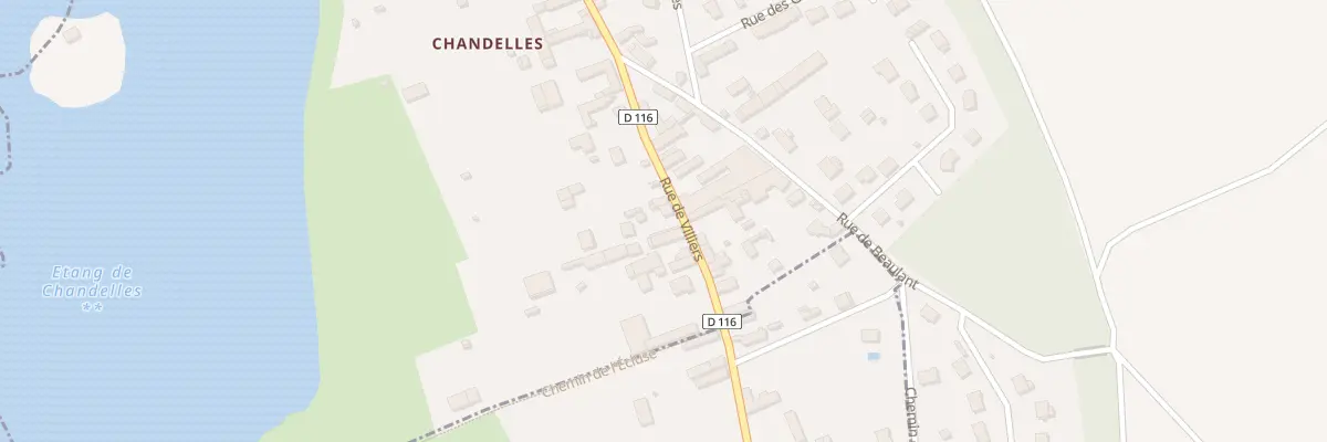Plan du 5A Rue de Villiers Chandelles à Coulombs