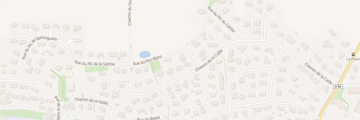 Plan du 3 Rue du Roc Blanc à Escalquens
