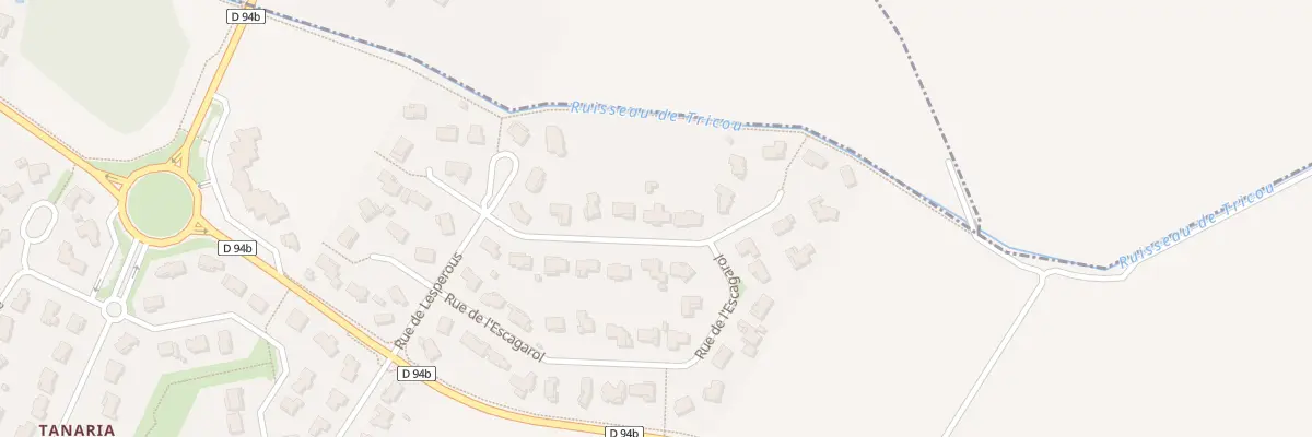 Plan du 34 Rue de l’Escagarol à Escalquens