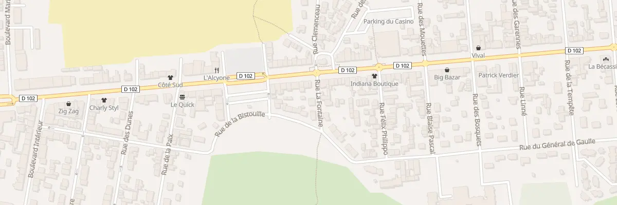 Plan du 38 Rue La Fontaine à Fort-Mahon-Plage