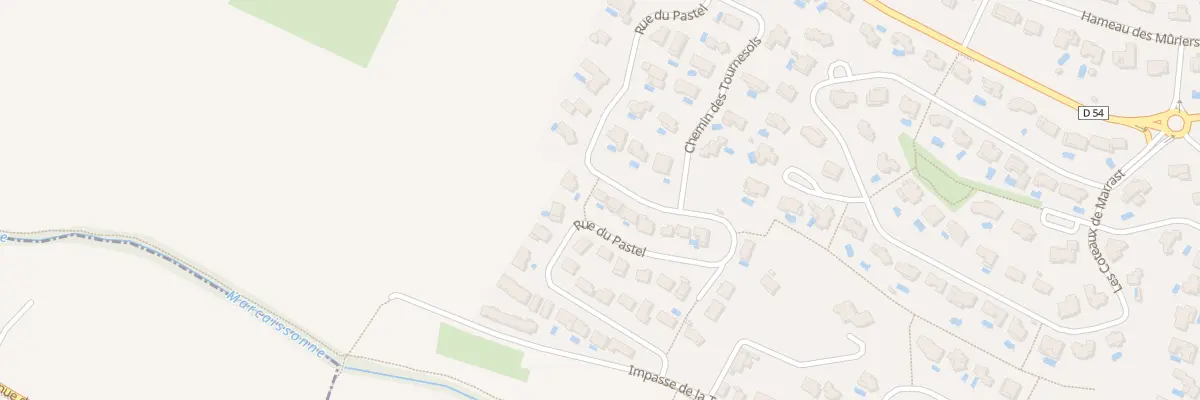 Plan du 23 Rue du Pastel à Lauzerville