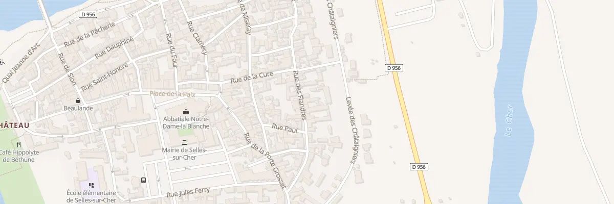 Plan du 31 Rue de Flandres à Selles-sur-Cher