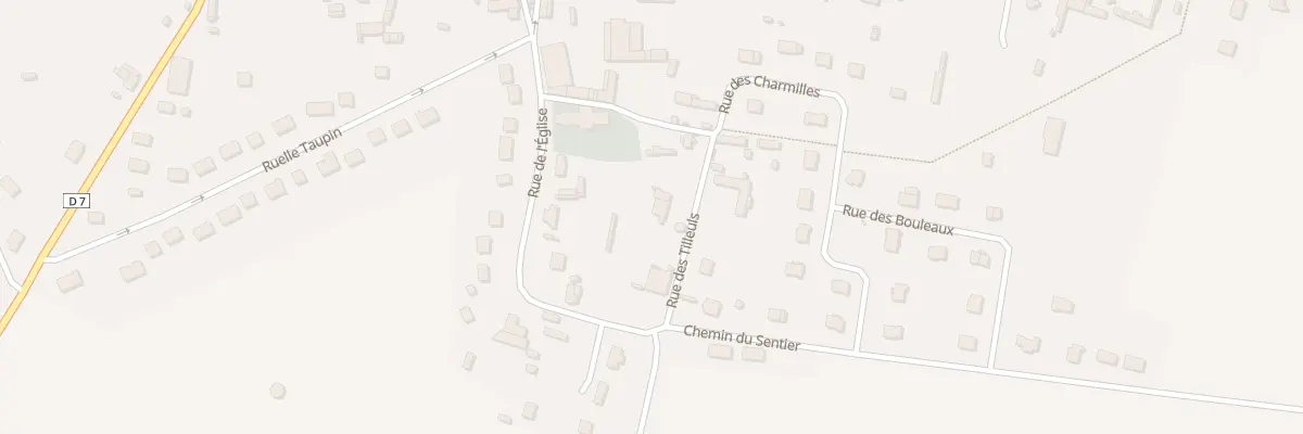 Plan du 4 Rue des Tilleuls au Thil