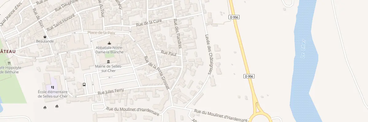 Plan du 19 Rue de Flandres à Selles-sur-Cher