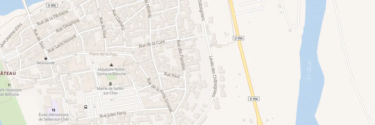 Plan du 29 Rue de Flandres à Selles-sur-Cher