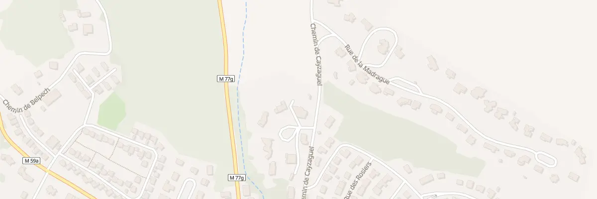 Plan du 1 Lot Les Peupliers à Beaupuy