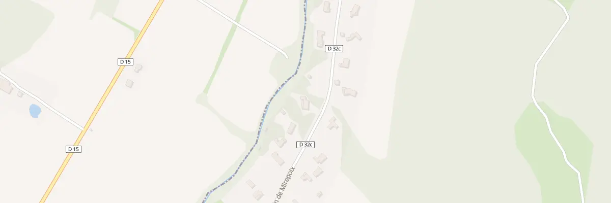 Plan du 1C Pas Grand à Paulhac