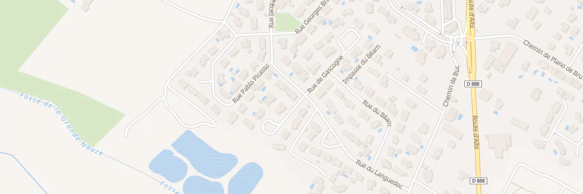 Plan du 20 Rue du Languedoc à Garidech