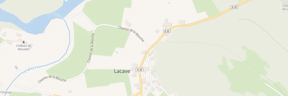Plan du 5087 Lacave à Lacave