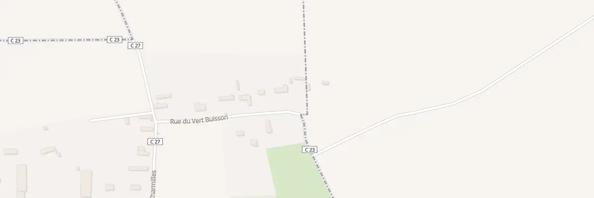Plan du 12 Rue du Vert Buisson à Morgny