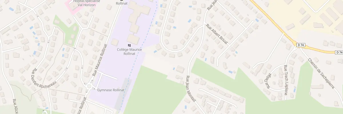 Plan du 18 Rue Professeur Debre à Brive-la-Gaillarde