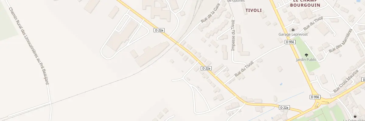 Plan du 6 Rue de Verdun à Valençay