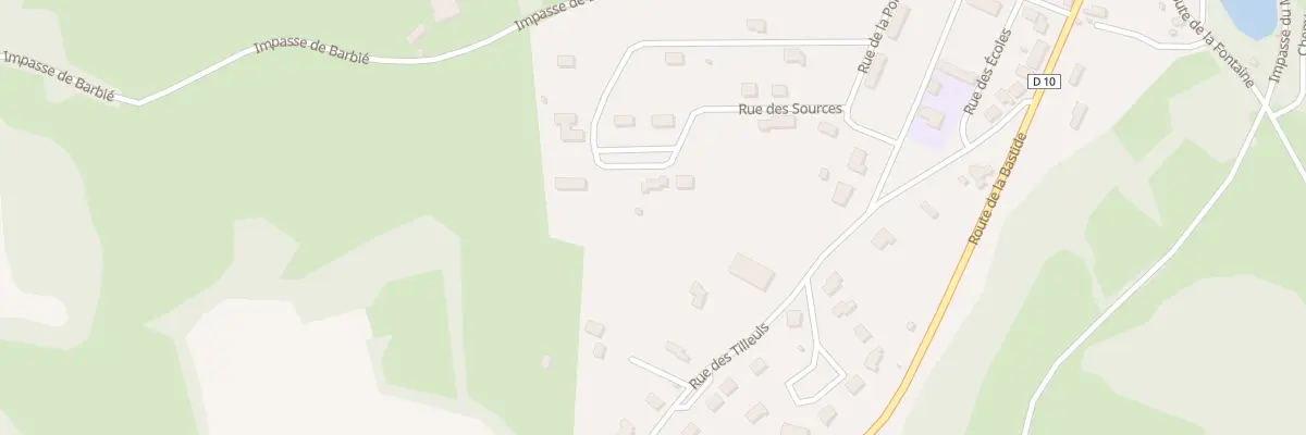 Plan du 10 Pouzal à Montfaucon