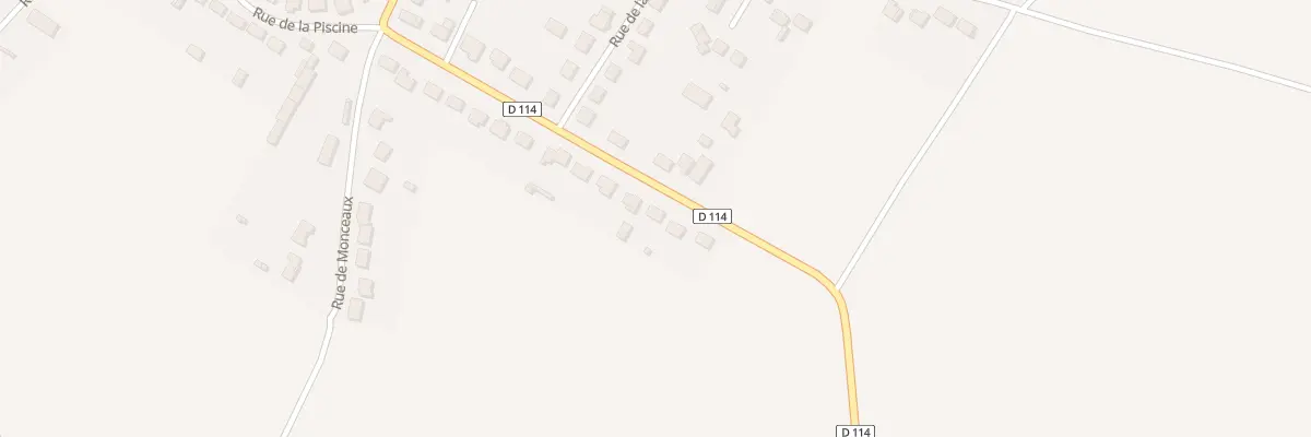 Plan du 48 Rue des Carrières à Berchères-les-Pierres
