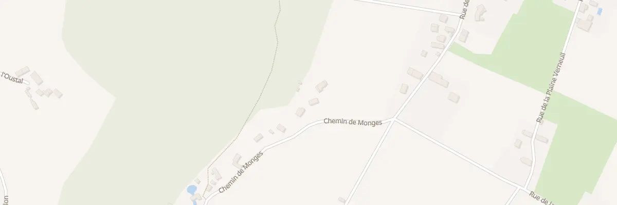 Plan du 130 Che de Monges à Saint-Sozy
