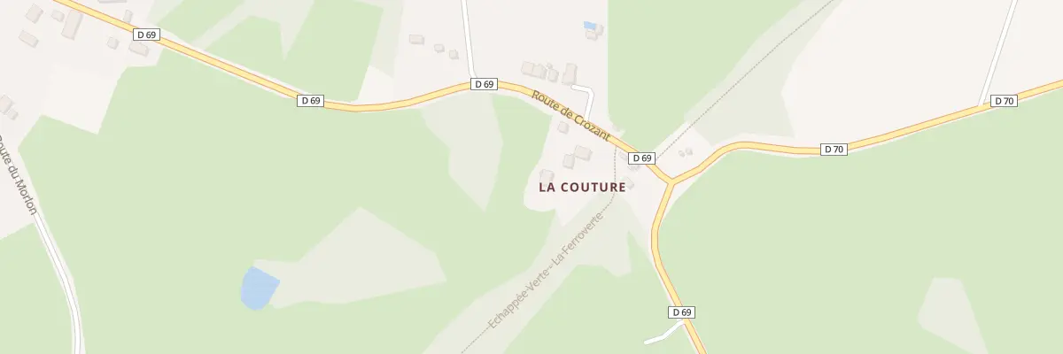 Plan du 14 Rte de Crozant-La Maisonnette à Saint-Sébastien