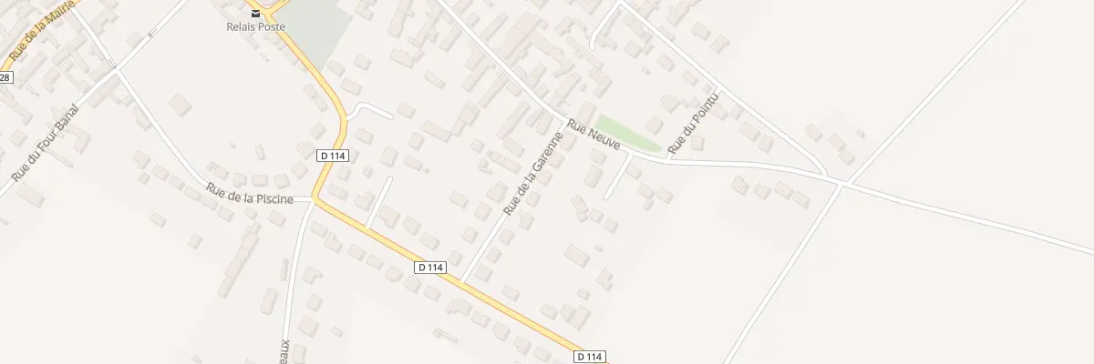 Plan du 5 Rue de la Garenne à Berchères-les-Pierres