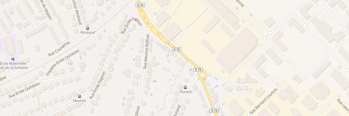 Plan du 38 Rue Daniel De Cosnac à Brive-la-Gaillarde