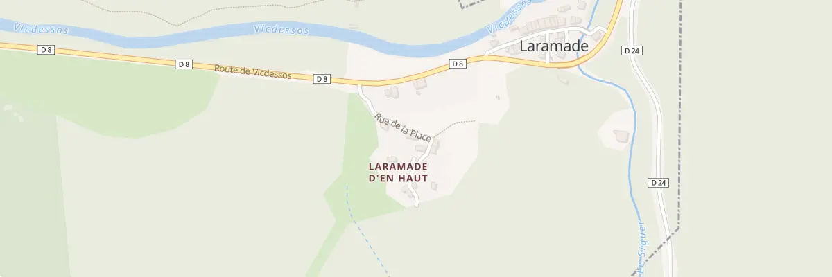 Plan du 40 Laramade d’En Haut à Illier-et-Laramade