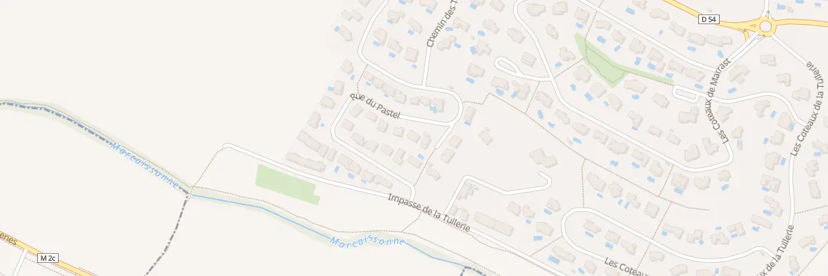 Plan du 24 Rue du Pastel à Lauzerville