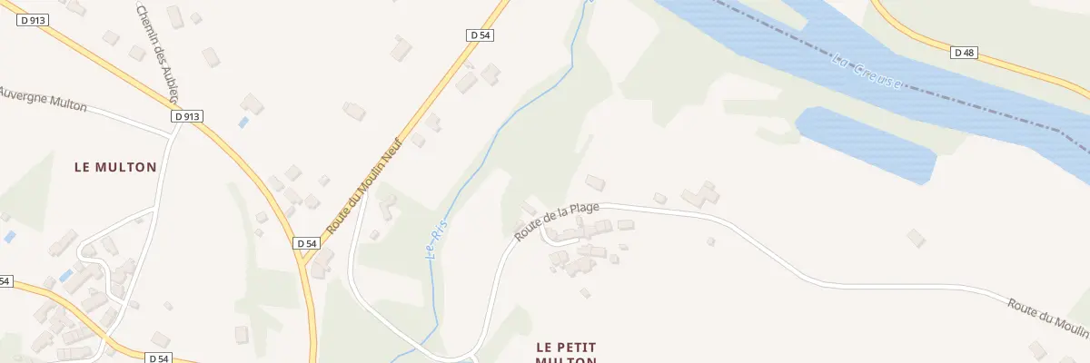 Plan du 5146 Le Petit Multon à Ceaulmont