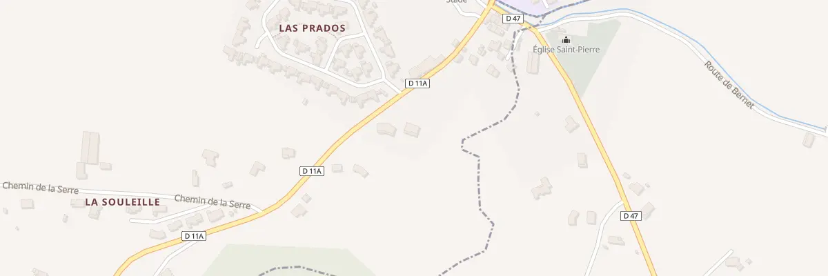 Plan du 463 Labourre à Brassac