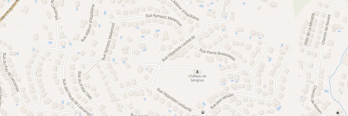 Plan du 26 Rue Hippolyte De Léobardy à Malemort
