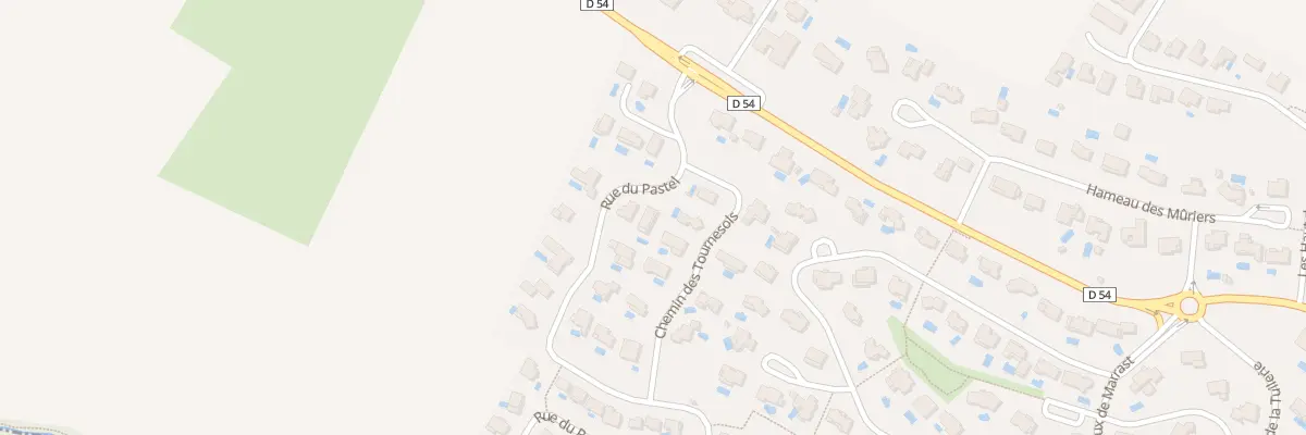 Plan du 4 Rue du Pastel à Lauzerville