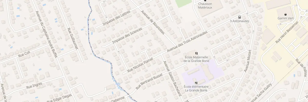 Plan du 2 Rue Nicolas Flamel à Malemort