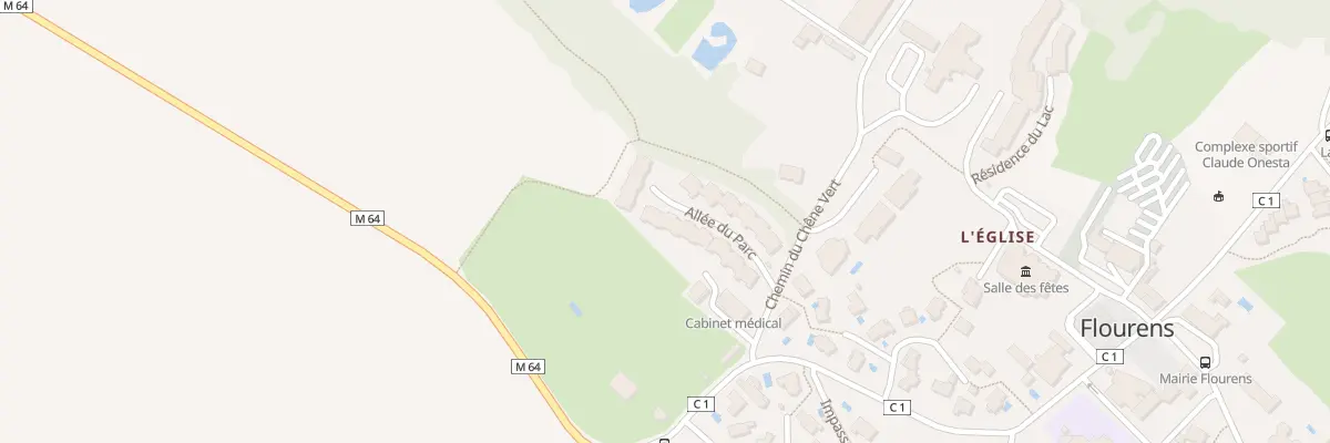 Plan du 29 All du Parc à Flourens