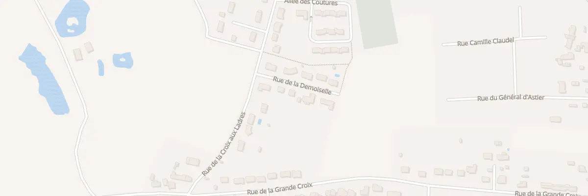Plan du 5 Rue de la Demoiselle à Niherne