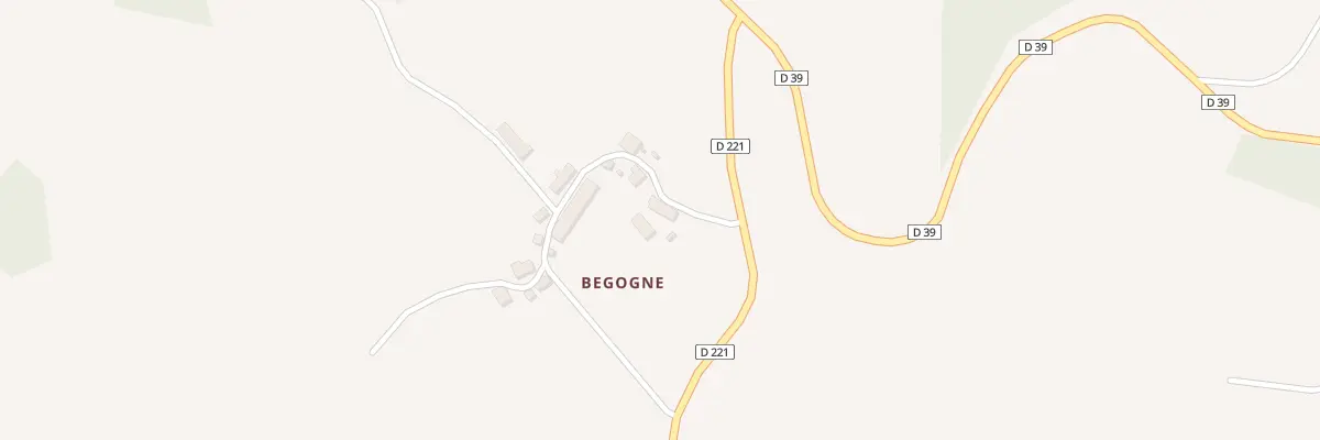 Plan du 5058 Begogne à Roziers-Saint-Georges