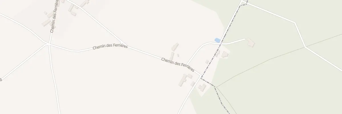 Plan du 1 Che de la Forêt à La Villeneuve-en-Chevrie