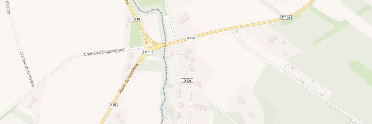 Plan du 94 Che de Mirepoix à Paulhac