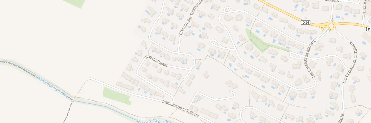 Plan du 35 Rue du Pastel à Lauzerville