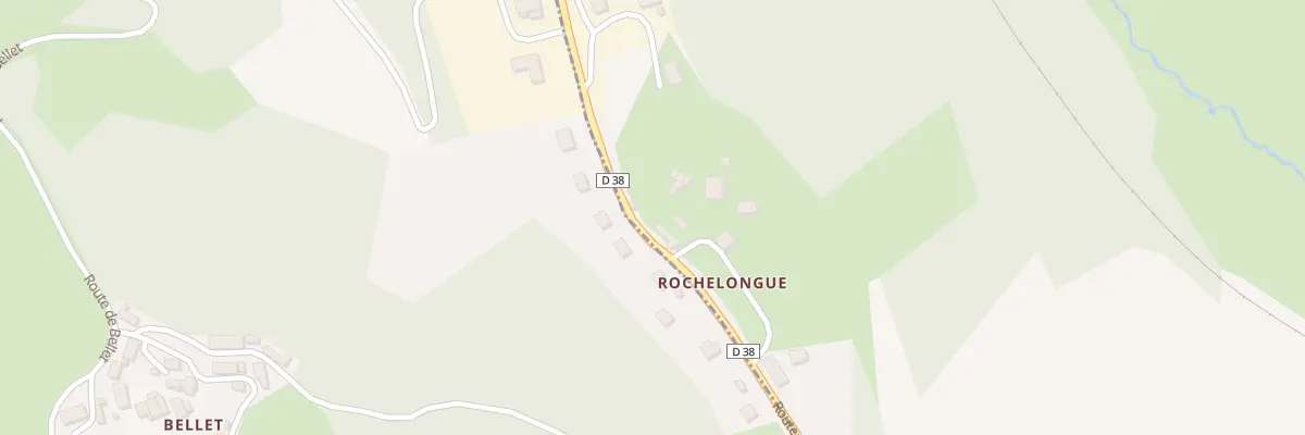 Plan du 600 Roches Longues à Cosnac