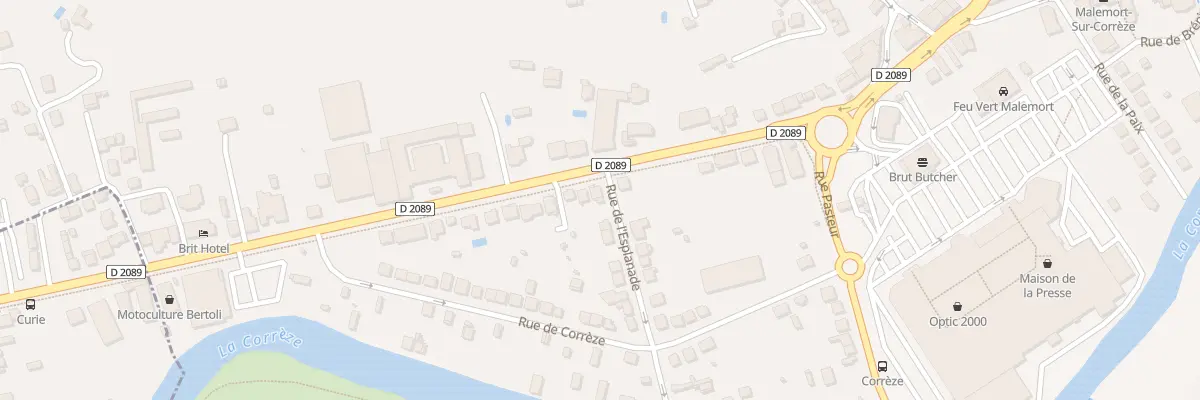 Plan du 29 Rue Marie Et Pierre Curie à Malemort