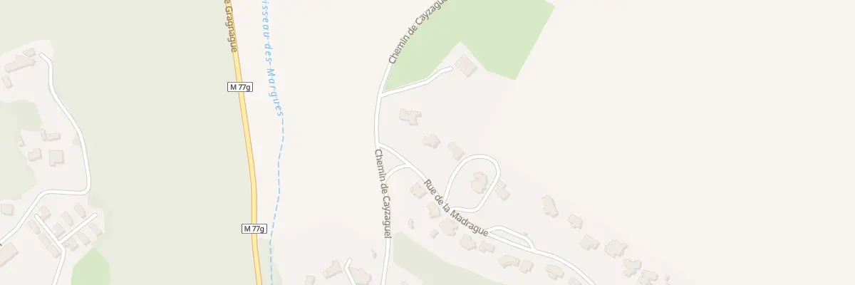 Plan du 3 Rue La Madrague à Beaupuy