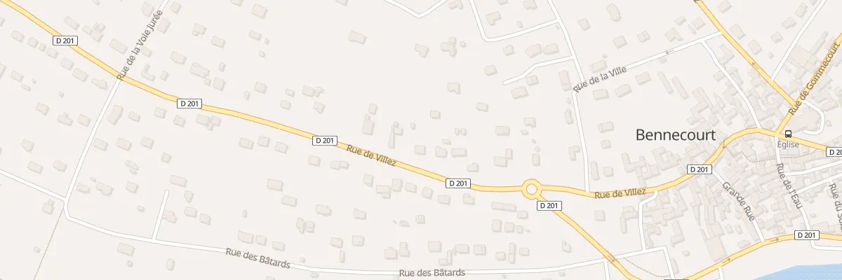 Plan du 48 Rue de Villez à Bennecourt