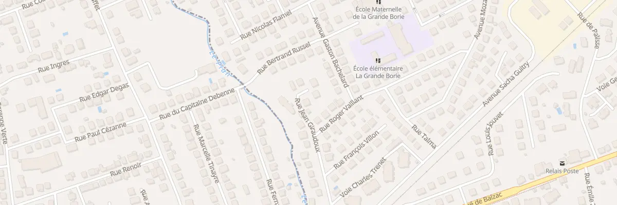 Plan du 10 Rue Jean Giraudoux à Malemort