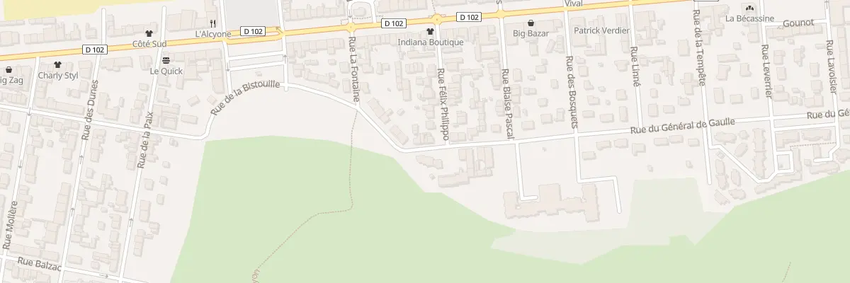 Plan du 164 Rue Pasteur à Fort-Mahon-Plage